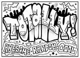 Graffiti Art Coloring Pages At GetDrawings  Free Download sketch template