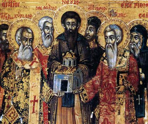 ORTHODOX CHRISTIANITY THEN AND NOW: Holy Seven Apostles of Bulgaria - Saints Cyril, Methodios ...