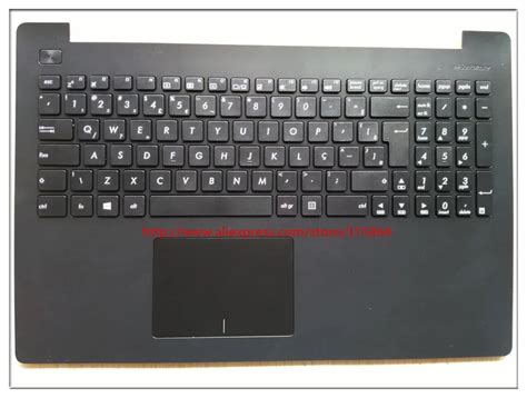 Brazil BR layout New laptop keyboard with touchpad palmrest for Asus X553 X553M X503 X503M black ...