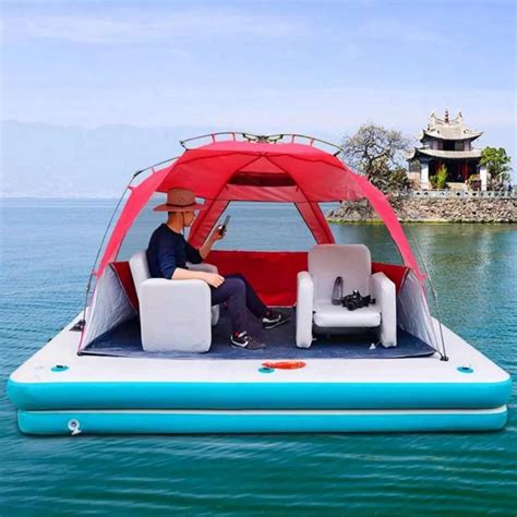 Versatile Inflatable Fishing Dock for All Ages – Plus Model - Bugout Australia