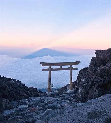 @Visit Japan: Ethereal views from the summit of Mount Fuji! If you want ...