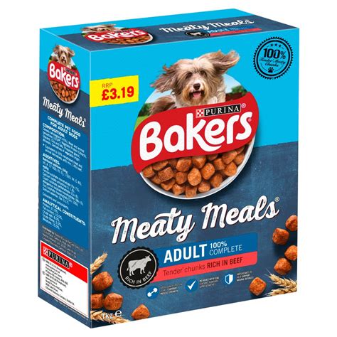 Bakers meaty meals adult 100% complete tender chunks rich in beef – Your Local Extra