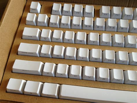 104 (105) PBT White Side printed key-caps for any Cherry MX Switches keyboard, Keyboard WOW