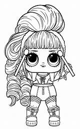 LOL Dolls Free Coloring Pages & Book For Kids sketch template