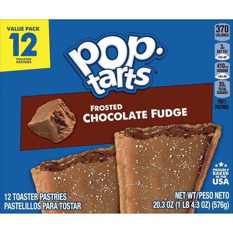 Pop-Tarts Frosted Chocolate Fudge Toaster Pastries, 20.3 oz - Shop ...