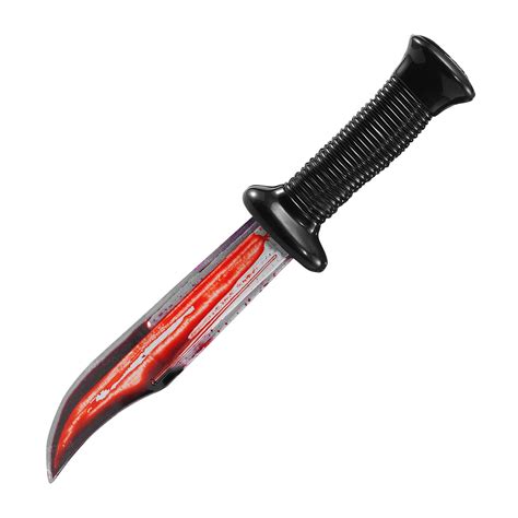 Halloween Bloody Knife Fancy Dress Blood Dagger Plastic Scream Horror Blade | eBay