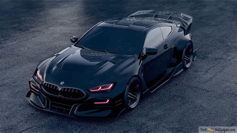 Black 2022 model bmw m8 gtr modified top view HD wallpaper | Pxfuel