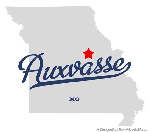 Map of Auxvasse, MO, Missouri