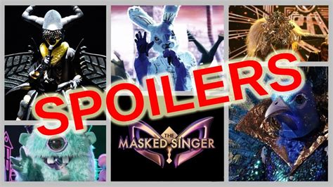 The Masked Singer Spoilers - Week 8 - YouTube