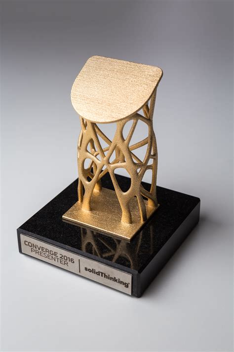 3D printed trophy - custom made awards - design awards | Trophy design, Trophies, Trophies & awards