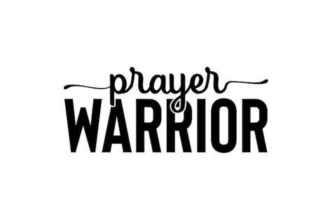 Premium Vector | Prayer warrior