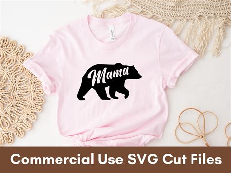 Mama Bear SVG, Mama Bear Cut File, Mama Bear Clipart, Mom Life SVG ...