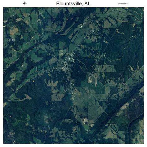 Aerial Photography Map of Blountsville, AL Alabama