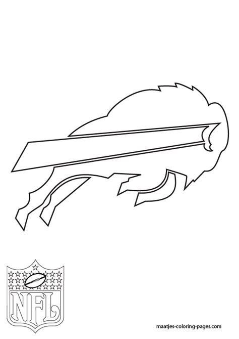 Buffalo Bills Logo Coloring Pages ~ coba sajalah