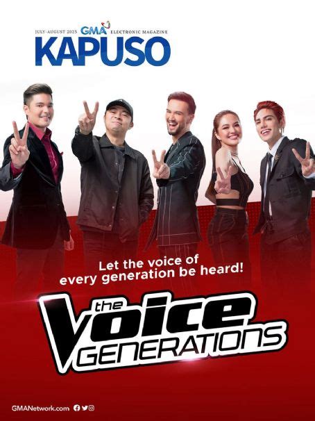 Billy Crawford, Dingdong Dantes, Chito Miranda, Julie Anne San Jose, Stell (musician), The Voice ...