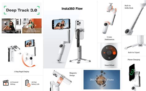 Insta360 Flow – AI Tracking Smartphone Gimbal