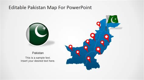 Pakistan Political Map Design - SlideModel