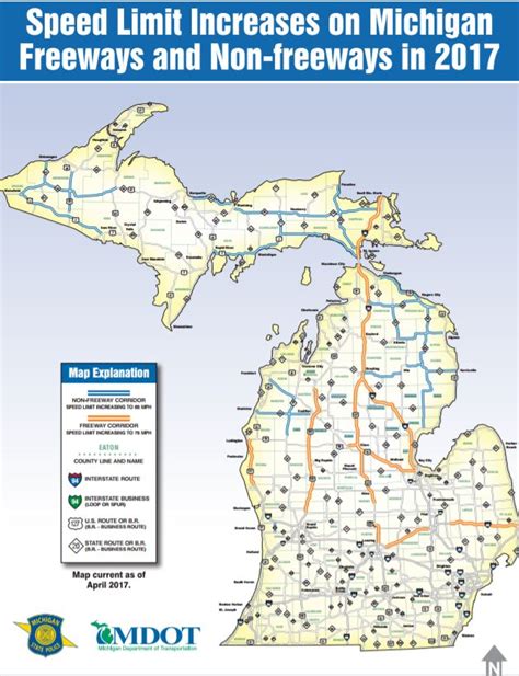 MDOT, MSP name highways where speed limits will rise