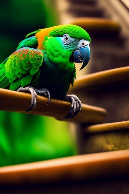 Premium AI Image | Parrot Cute Bird