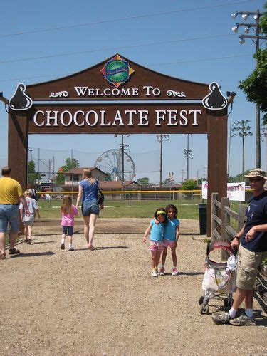 Chocolate Fest Burlington, WI. Oh dear....I better not go there ...