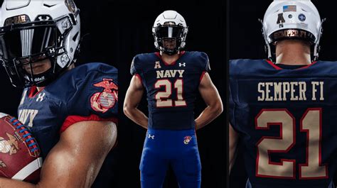 Navy Unveils Bad*ss Marine Corps-Inspired Uniforms For 9/11 Game ...