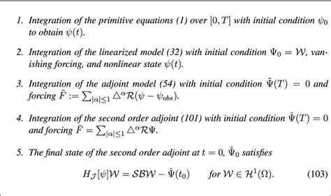 Algorithm for calculation Hesse matrix via second-order adjoint | Download Scientific Diagram