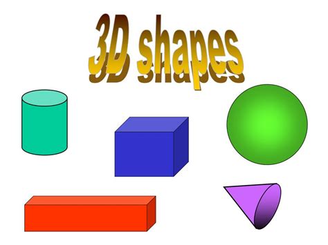 PPT - 3D shapes PowerPoint Presentation, free download - ID:5172