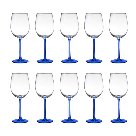 10 ARC Cachet White Wine Glasses Set, 16 oz. - Wedding, Favors, Cheap ...