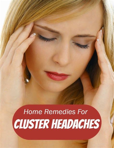 Cluster Headache - Natural Remedies For Cluster Headaches - Natural ...