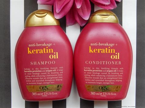 OGX Keratin Oil Shampoo - «Straight and smooth hair with OGX Keratin ...