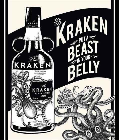 Kraken Rum Logo Png - All Gadoes