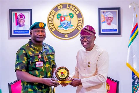 Lagos Governor Hosts Chief of Defence Staff Musa, Urges Armed Forces To ...