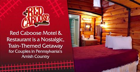 Red Caboose Motel & Restaurant is a Nostalgic, Train-Themed Getaway for Couples in Pennsylvania ...