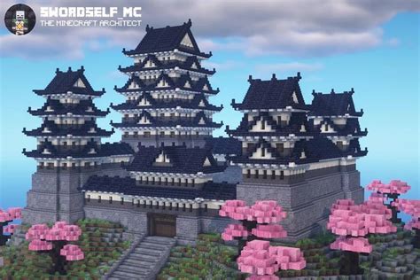 Japanese castle 🏯 : Minecraft in 2021 | Japanese castle, Minecraft blueprints, Minecraft castle