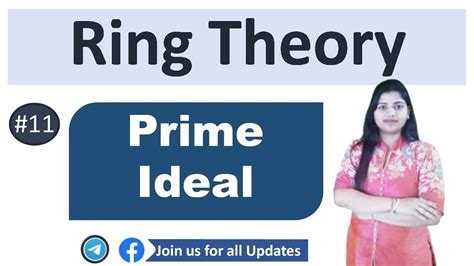 Prime ideal Definition and Examples in Ring theory | Ring Theory | Part - 11 - YouTube