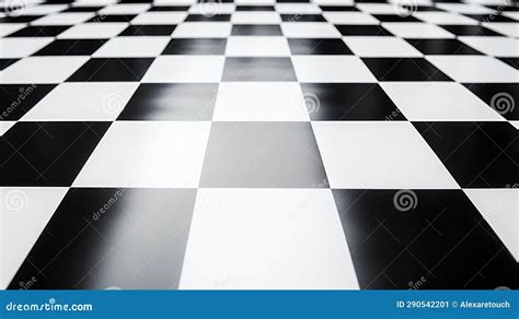 Black and White Chessboard Background. Stock Illustration - Illustration of symbol, strategic ...