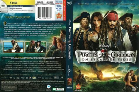 Pirates of the Caribbean: On Stranger Tides (2011) R1 DVD Cover ...