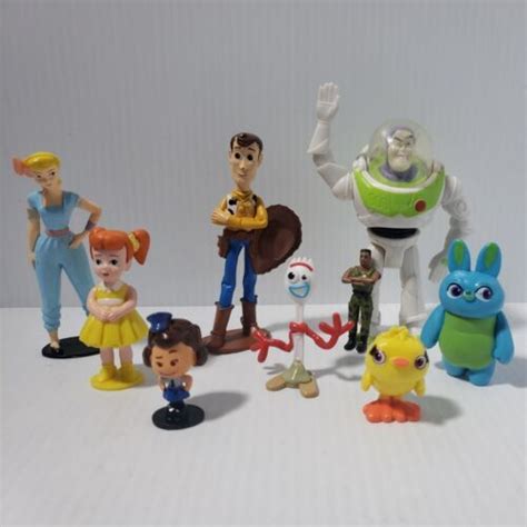 Toy Story 4 Figures Lot of 9 Forky Gabby Woody Ducky Bunny Giggle Mcdimples more | #4654968119