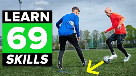 LEARN 69 FOOTBALL SKILLS | 1 hour tutorial - YouTube