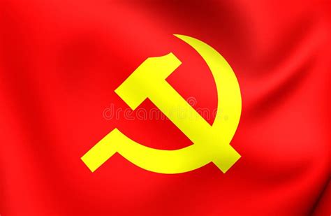 Communist Party of Vietnam Flag Stock Illustration - Illustration of seal, arms: 113333986