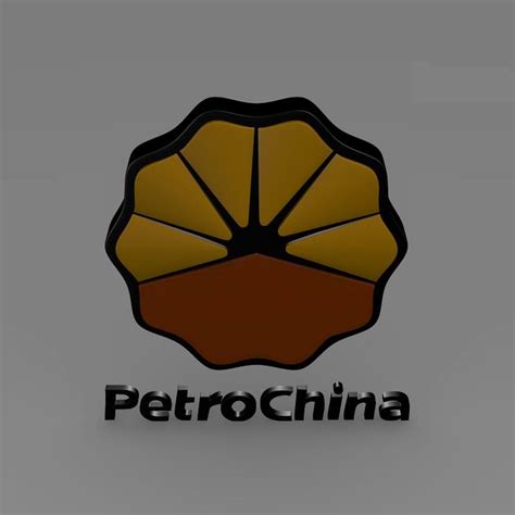 PetroChina logo 3D Model .max .obj .fbx .c4d .lwo .lw .lws .ma .mb ...