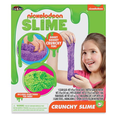 Nickelodeon Slime Kit - Crunchy Slime | BLICK Art Materials