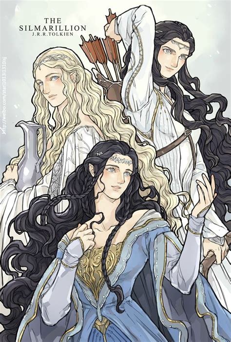 silmarillion fan art by Phobs - Google Search | 映画撮影, エルフ, キャラクター イラスト