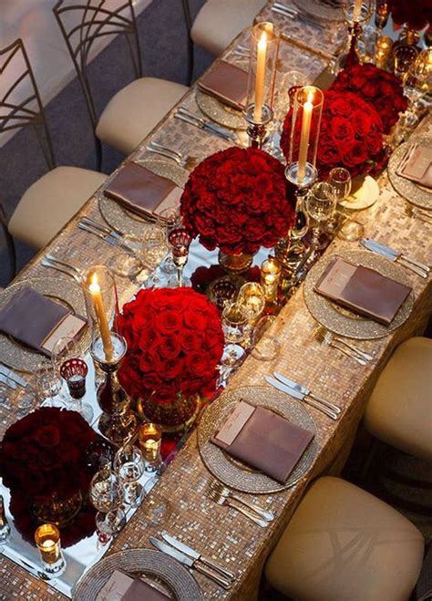 Red Roses Wedding | Arabia Weddings