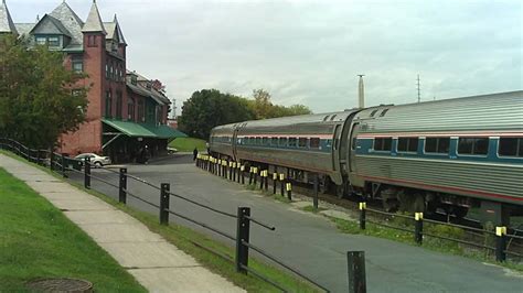 AMTRAK Plattsburgh passenger station - Fall 2008 - YouTube