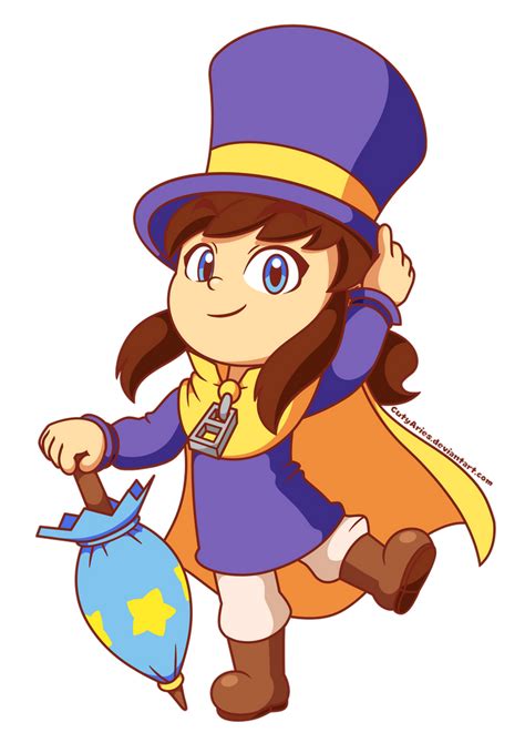 Fanart - Hat Kid (A Hat In Time) + SpeedPaint by CutyAries on DeviantArt