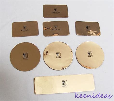 Eight NIKKEN Magnetic Kenko Promo Pads Collection For Pain Relief