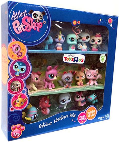 Littlest Pet Shop Outdoor Adventure Pets 15-Pack Hasbro Toys - ToyWiz