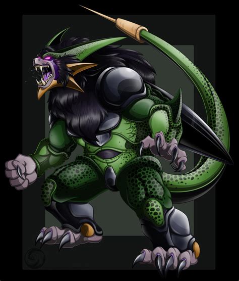 Oozaru Cell V3.0 by darkly-shaded-shadow on DeviantArt