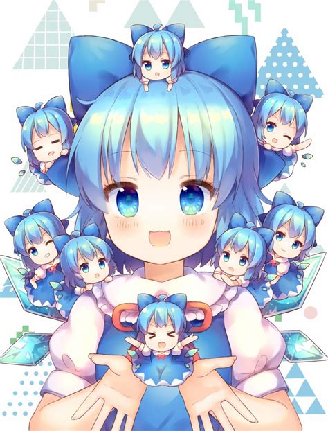 Cirno and then some. [Touhou] : r/awwnime